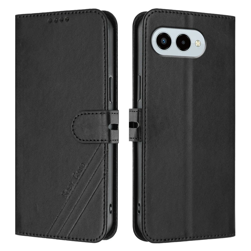 Etui skórzane z klapką na telefon T-Mobile T Phone 3 Pro, pokrowiec na Coque T-Mobile T Phone3 3 pro REVVL 8 Pro, magnetyczne etui portfelowe — zdjęcie produktu 3