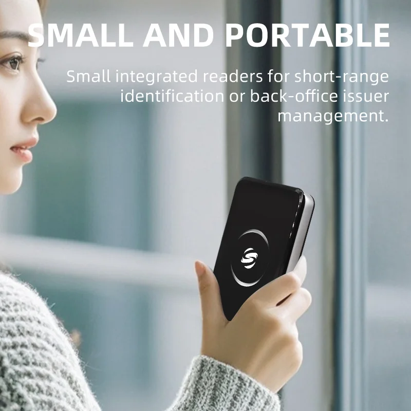 R17-B UHF READER USB Issuing Card Device uhf rfid reader writer for tag encoding provide free driver sdk desktop reader