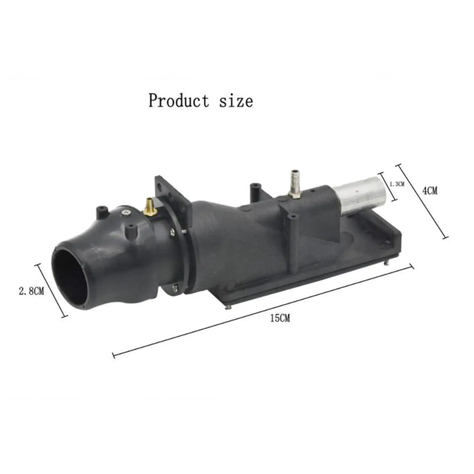 RC Boat Jet Pump with 540 Motor RC Boat Parts for RC Jet Drive Boat Replaces