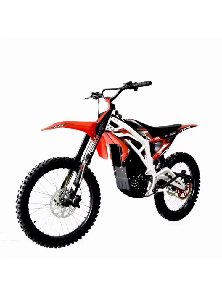 AliExpress NONE Electric Off Road Motorcycle 60V 5000W 10000W Central Motor Adult Dirt Bike Motocross 40Ah Lithium Battery Disc Brake System