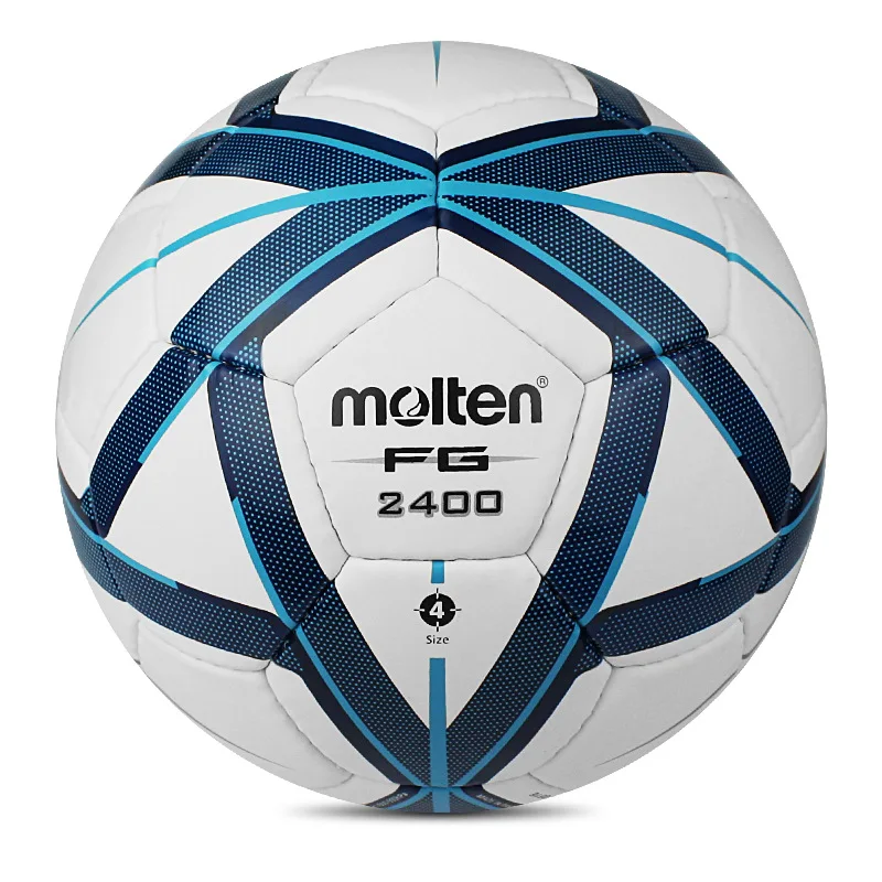 Original Molten 2400 Football Hand Stitch Standard Size 3/4/5 PU Ball for Students Adult and Teenager Competition Training