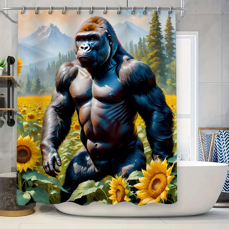 

Beach-Inspired Shower Curtain Decor: Soft Pastel Seashell Print for Bathroom Interior Design Size Customizable