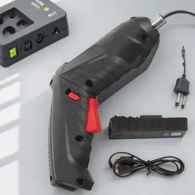 

Перезаряжаемая отвертка Беспроводная ручная электрическая дрель Маленькая компактная USB-зарядка со светодиодной подсветкой Эргономичная ручка