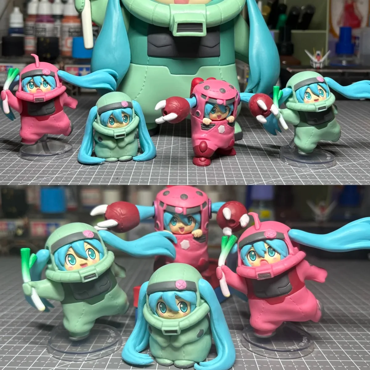 

Подлинная Bandai Gashapon Hatsune Miku, специальный проект на годовщину, стоячая поза, капсула для укладки, аниме-фигурка, модель игрушки, подарок