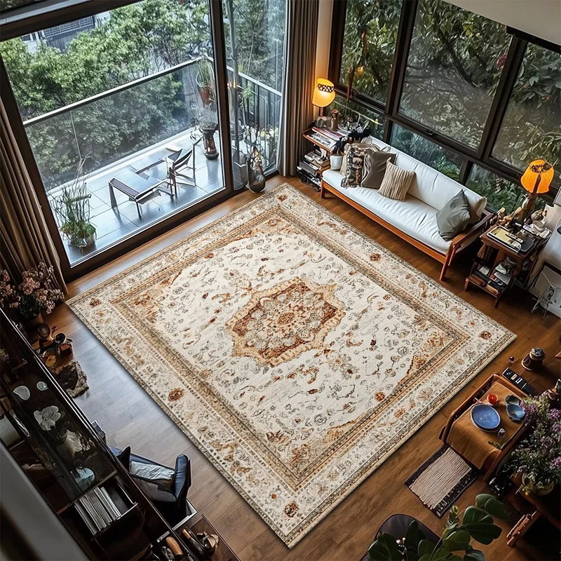 سجادة ميدالية بوهيمية من RAKKS - سجادة منطقة لغرفة النوم، سجادة تركية لغرفة المعيشة وغرفة المعيشة والمنزل والمكتب #2