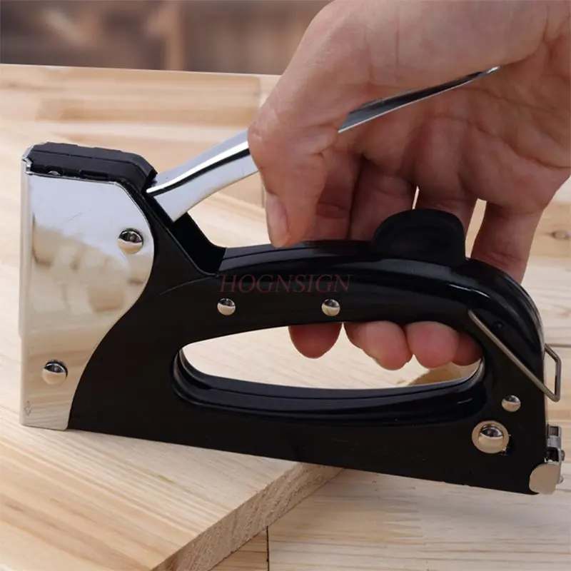 wooden-nail-gun-stapler-full-body-metal-nail-gun-u-shaped-wire-slot-frame-nail-shooter