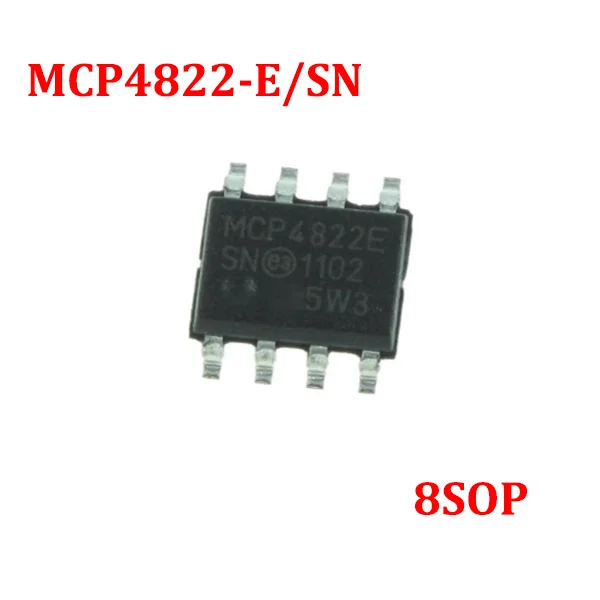 

1PCS/5PCS/10PCS/50PCS MCP4822-E/SN MCP4822ESN IC DAC 12BIT V-OUT 8SOP