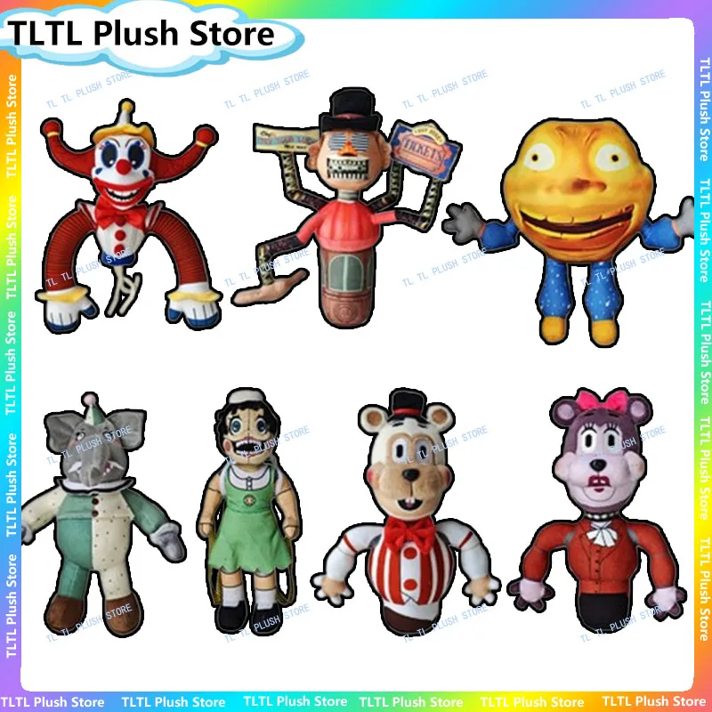 25CM Secret of the Mimic FNAF juego Joker muñeco de peluche de juguete de dibujos animados lindo payaso suave decoración de la habitación muñeco de peluche juguete amigo Fans regalo