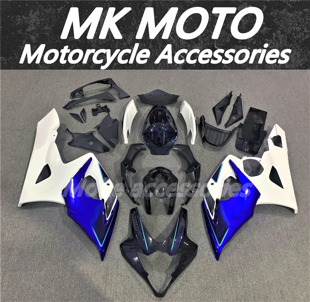 

Motorcycle Fairings Kit Fit For Gsxr1000 2005-2006 Bodywork Set High Quality ABS Injection NEW Blue White Oem sticker