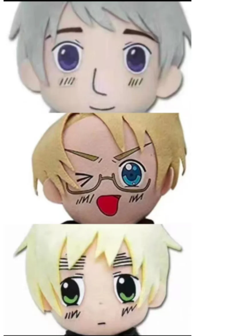 

Hetalia: Axis Power Plush Dolls Cotton Doll Anime Peripherals Soft Doll Collection Cute Room Decoration Toy Kid Birthday Gifts