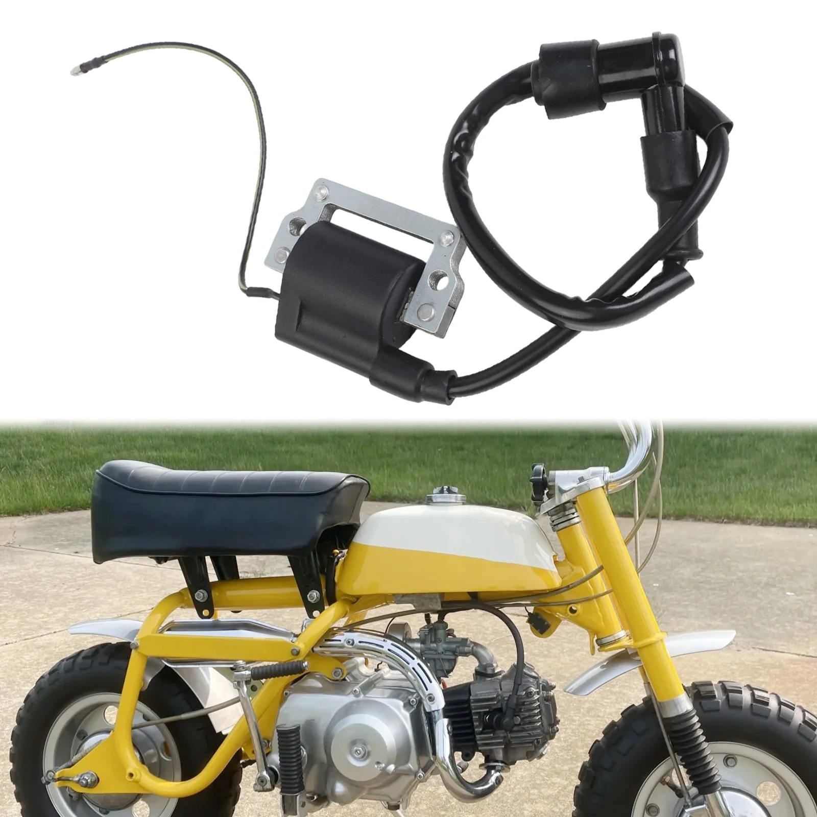 Ersatz-Zündspule, 1 Stück, 6 V, Autozubehör, praktisch, einfach zu installieren, für Honda Z50 Z50A Z50R, hohe Qualität – Detail 12