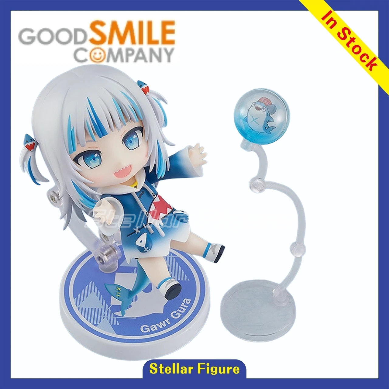

【SF】In Stock Original GSC Nendoron 1688 Hololive Gawr Gura Figures Model Anime Collection