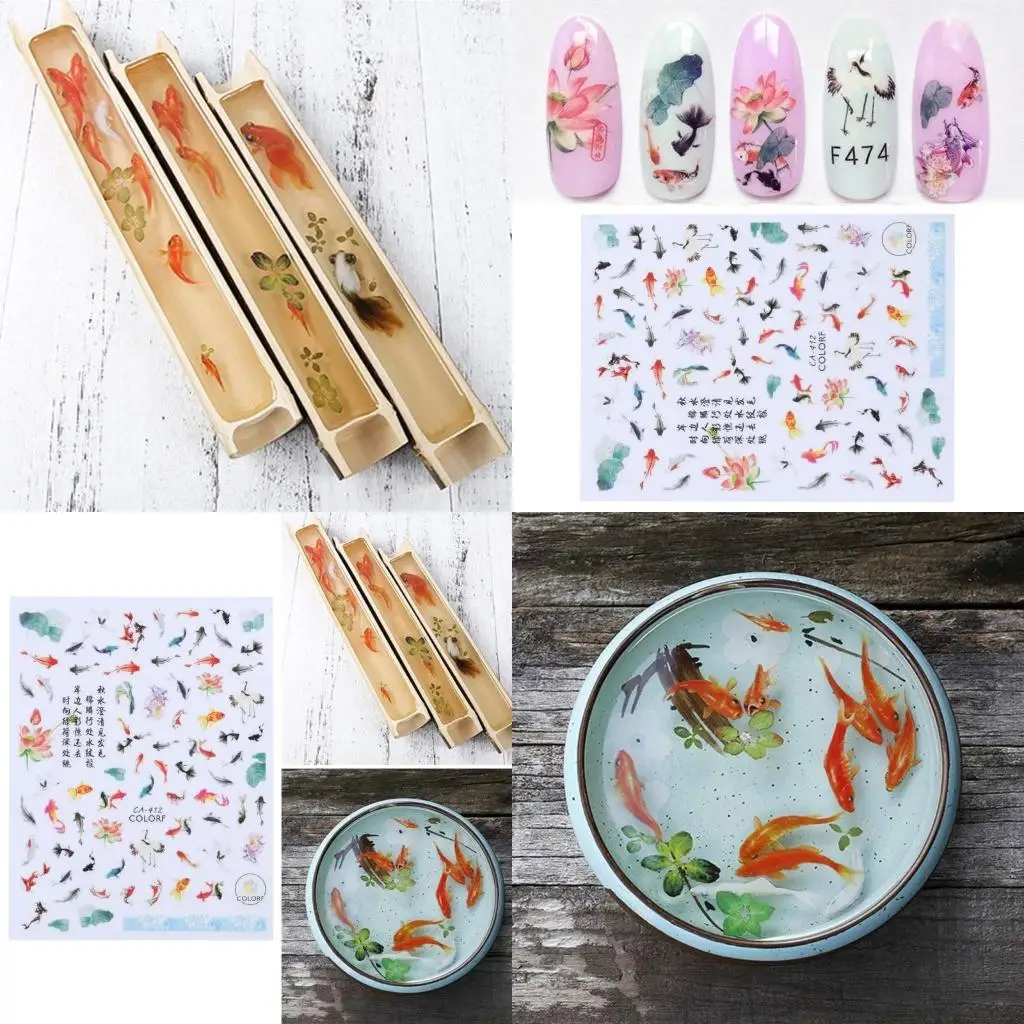 

A52E Painting Stickers Art Decorations Epoxy Resin Mold Filler DIY Crafts Jewelry Making Fillings