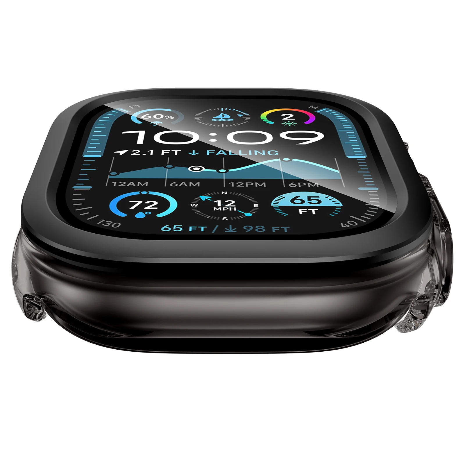 Apple Watch Ultra 3 / Ultra 2 - Pc Case Tempered Glass recensie en prijs