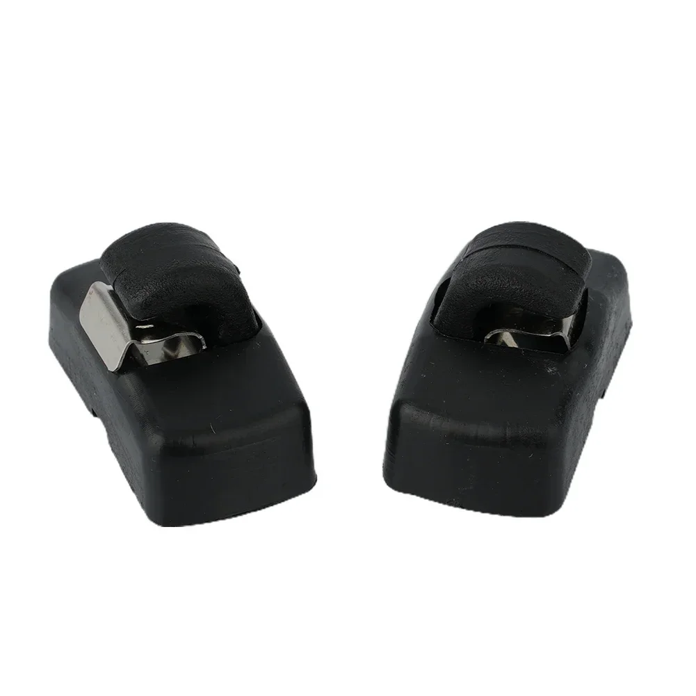 2PCS Car Sun Visor Clip Hook Black Retainer Sunvisor Clips For Passat B5,B6 For-Beetle Golf MK4 Seat 3B0857561B 3B0857563