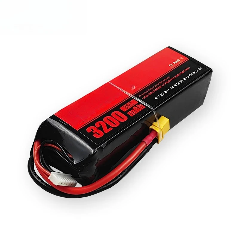 3200mAh 6S 22.2V 35C Aeromodelling Lipo Battery