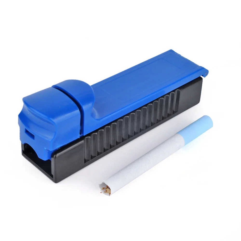 Manual Cigarette Making Machine Portable Rolling 80mm Tube Tobacco Injector Push-pull Cigarette Maker Filler Device Smoking Tool