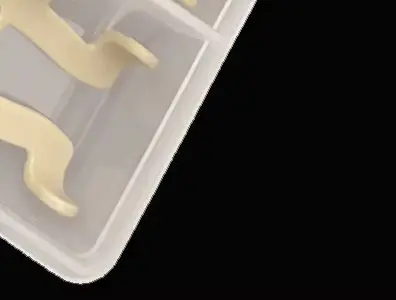 

Dental Cotton Roll Holder 4 Pack Resin Hemostatic Clamps for Molar Premolar Root Canal Filling Dentistry Treatment Supplies