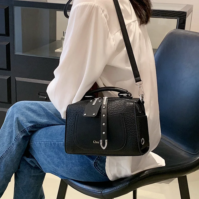 Women Soft Leather Handbag Luxury Designer Shoulder Crossbody Bags Ladies Fashion Large Capacity Brand Messenger Sac Female Tote