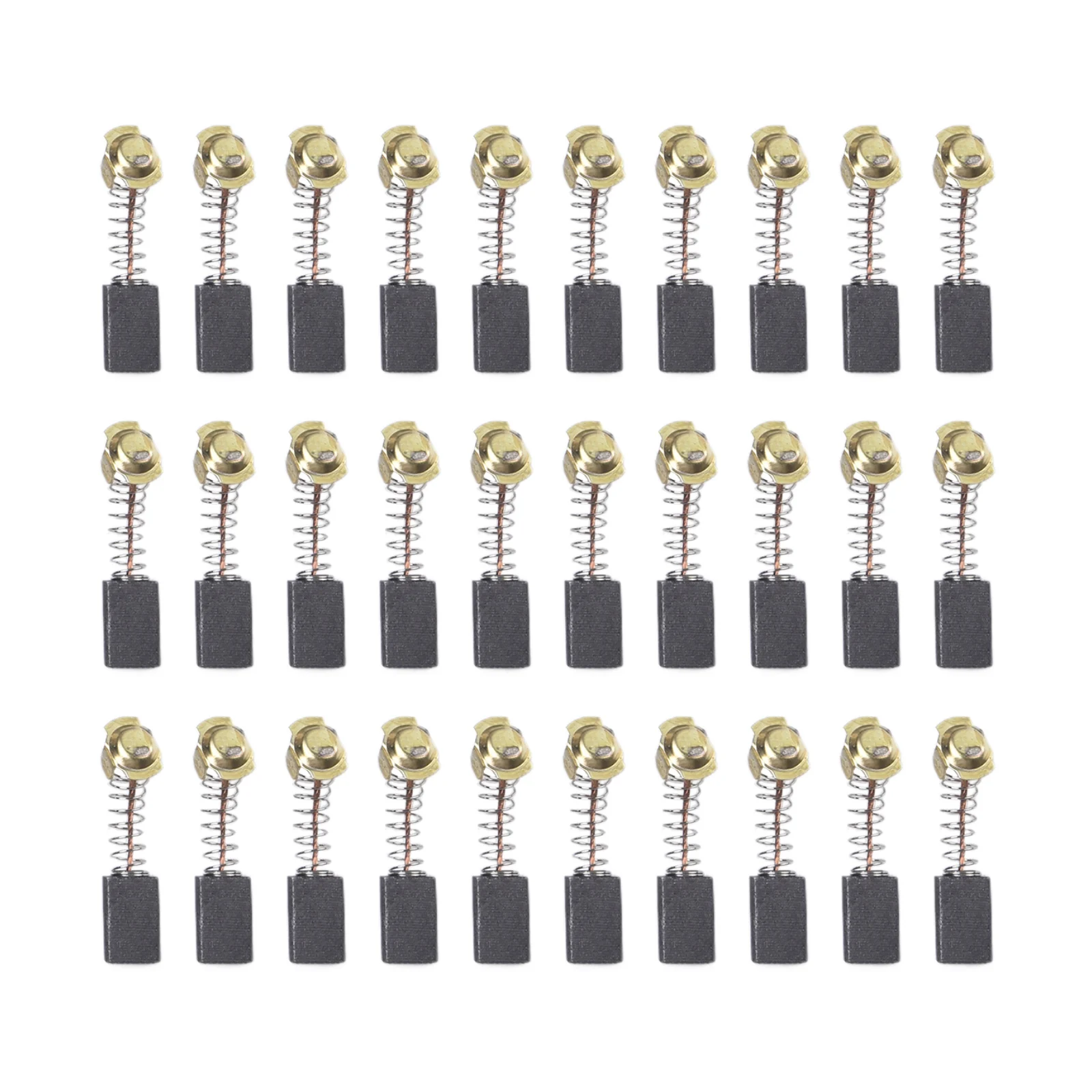 New Practical Carbon Brushes Electric Motor For Power Tool Spare Part 30Pcs/Set 7*11*18mm Carbon Brushes Accessories