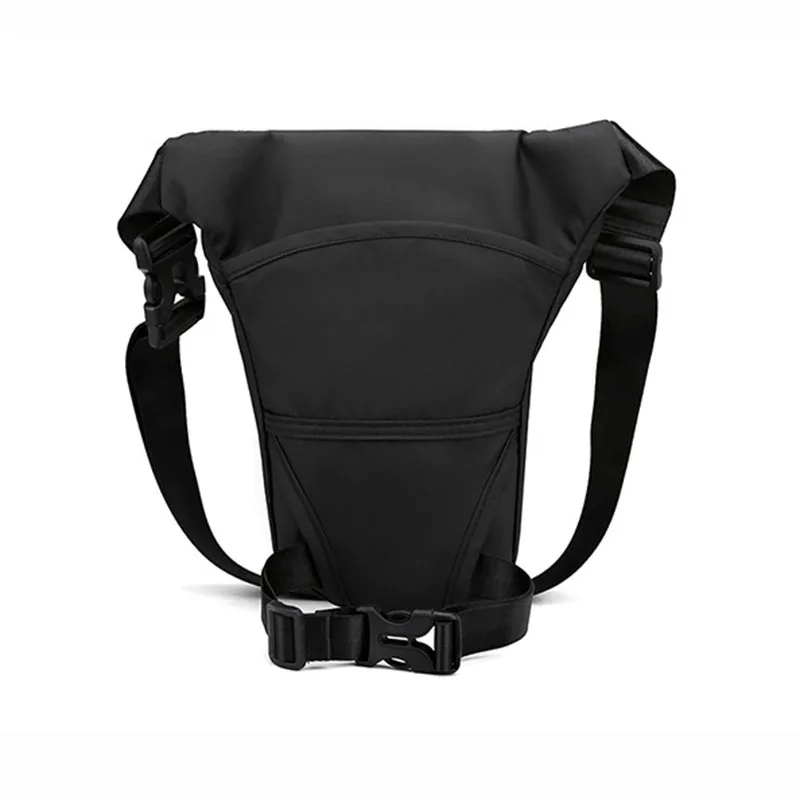 Sac banane en Nylon pour hommes, sacoche de cuisse, imperméable, décontracté, épaule, motocycliste, hanche, fesses, jambes tombantes