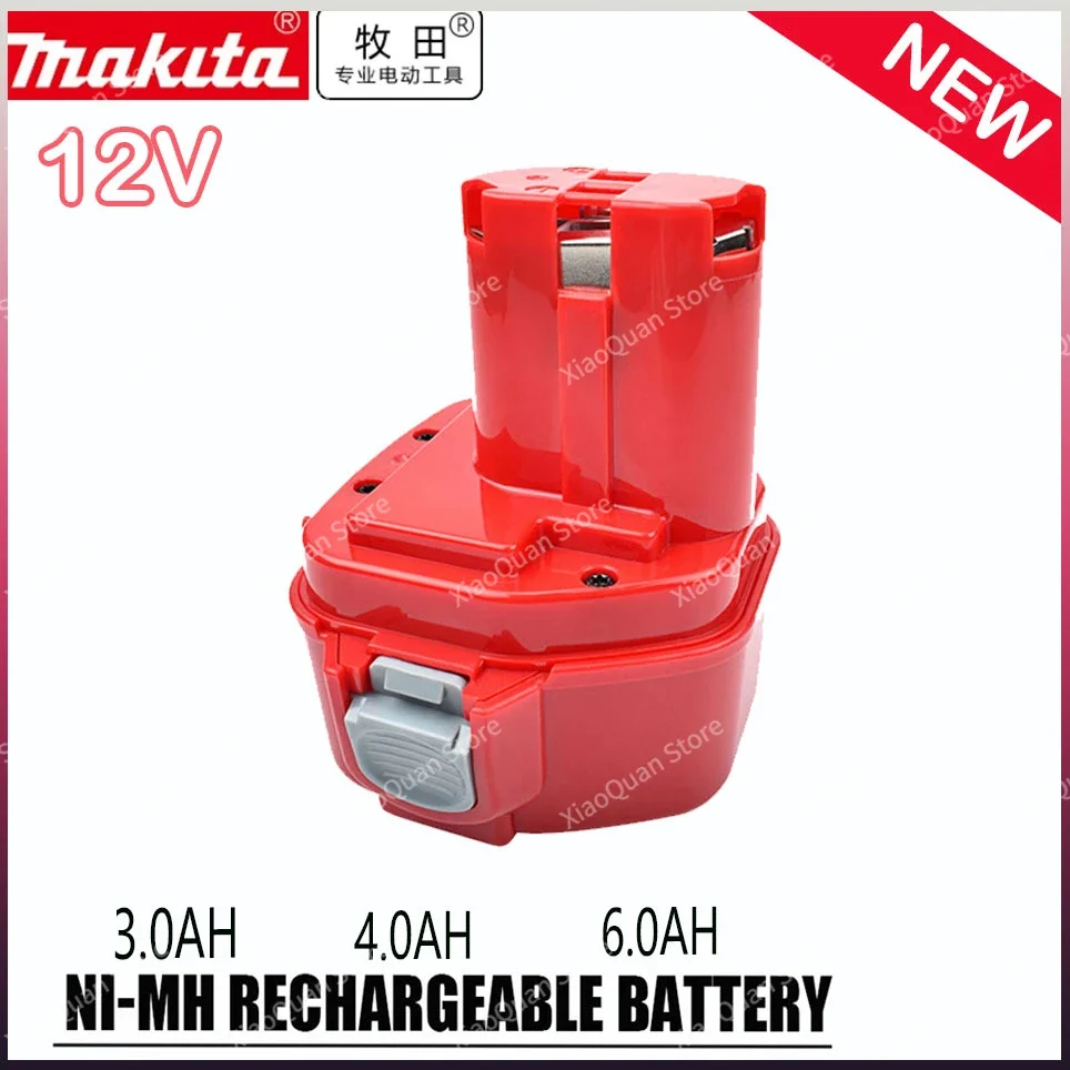 

Powtree для Makita PA12 сменный никель-металлогидридный аккумулятор для Makita 12V 3000mAh Power Tools Bateria 1220 1222 1235 S 6271D