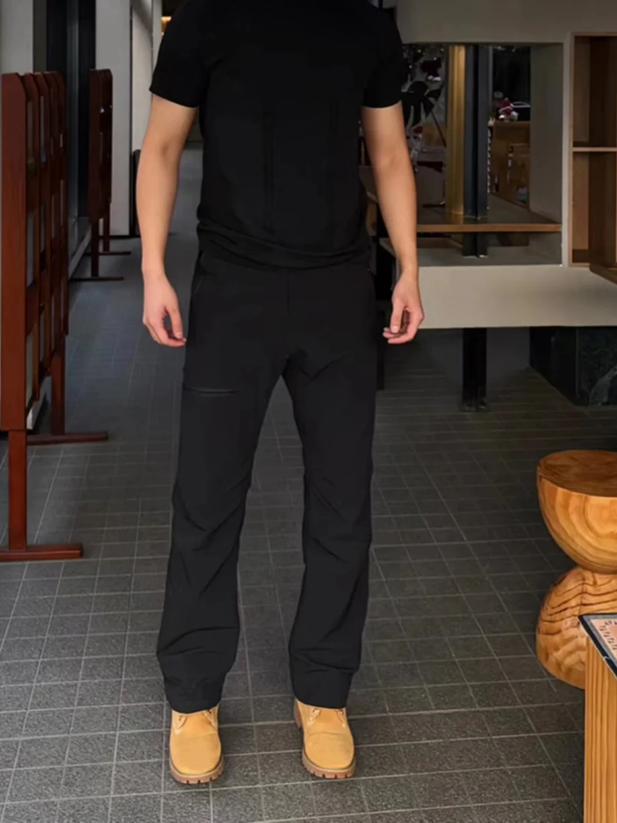 

Мужские зимние спортивные брюки American Sle Tee-Proof с флисовой подкладкой для активного отдыха, прямого кроя, рабочие, зауженные