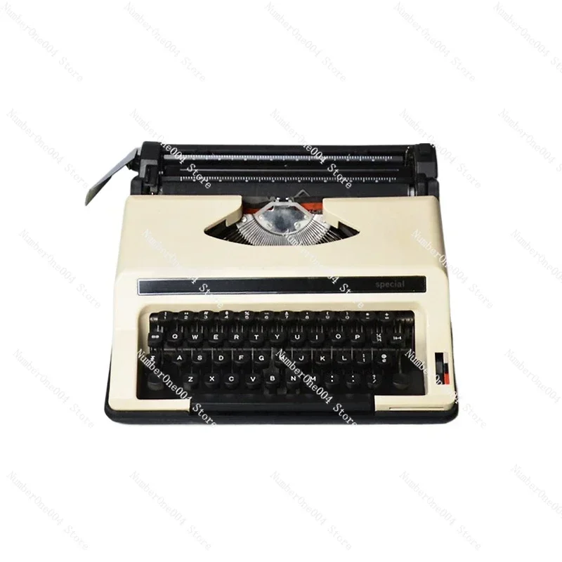 Used To Mechanical English Typewriter Retro Collection Literary Birthday Gift Normal Use