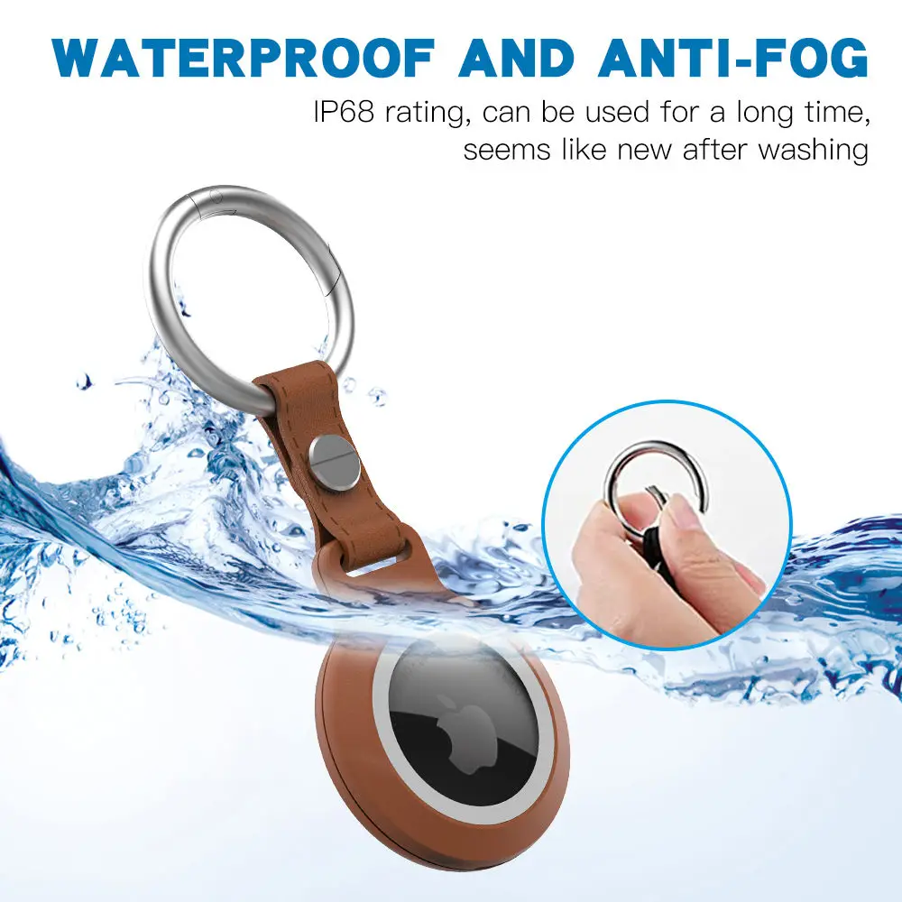 Waterproof Cover for Apple Airtags Case Holder Full Protective Shell tracker Accessories Anti-scratch Sleeve Keychain Dog Pets