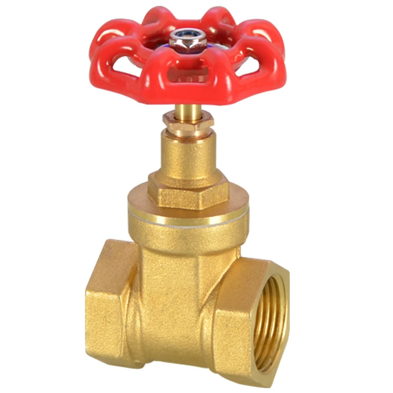 

DN32/40/50/63 Brass Gate Valves Female Thread 1-1/4＂1-1/2＂2＂2-1/2＂BSP Tap Water Valve Switch Valve Internal Thread Gate Valves