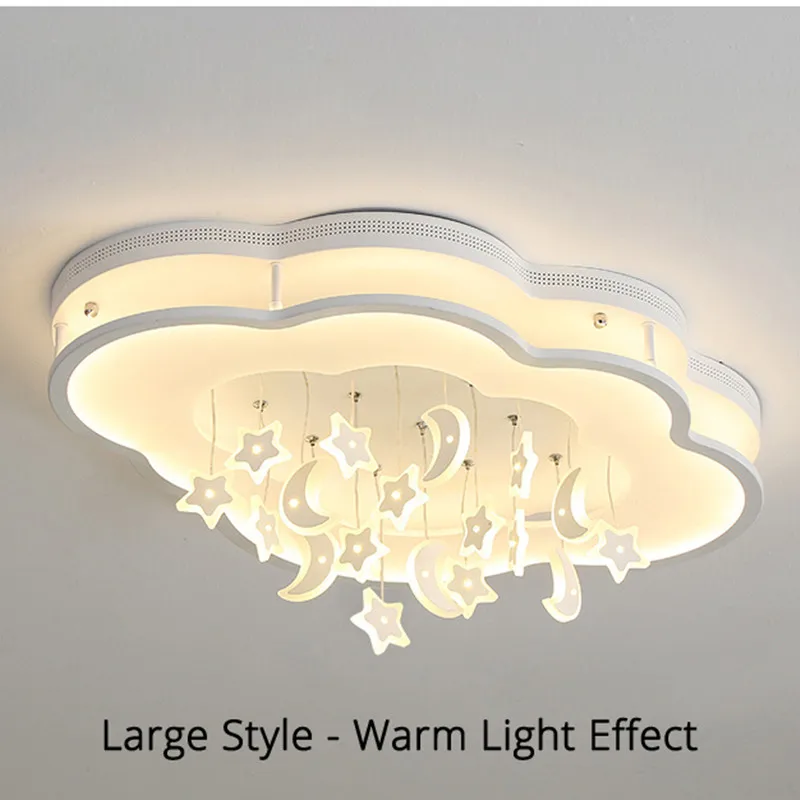 

Special White Clouds Stars Home Decoration New Modern LED Ceiling Lights For Living Children Room Kid Baby Bedroom Lamp Lighting