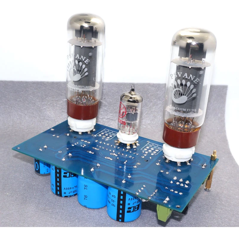 EL34 Tube power amplifier module Single-ended Class A stereo tube audio amplifier board DIY household audio amplifier