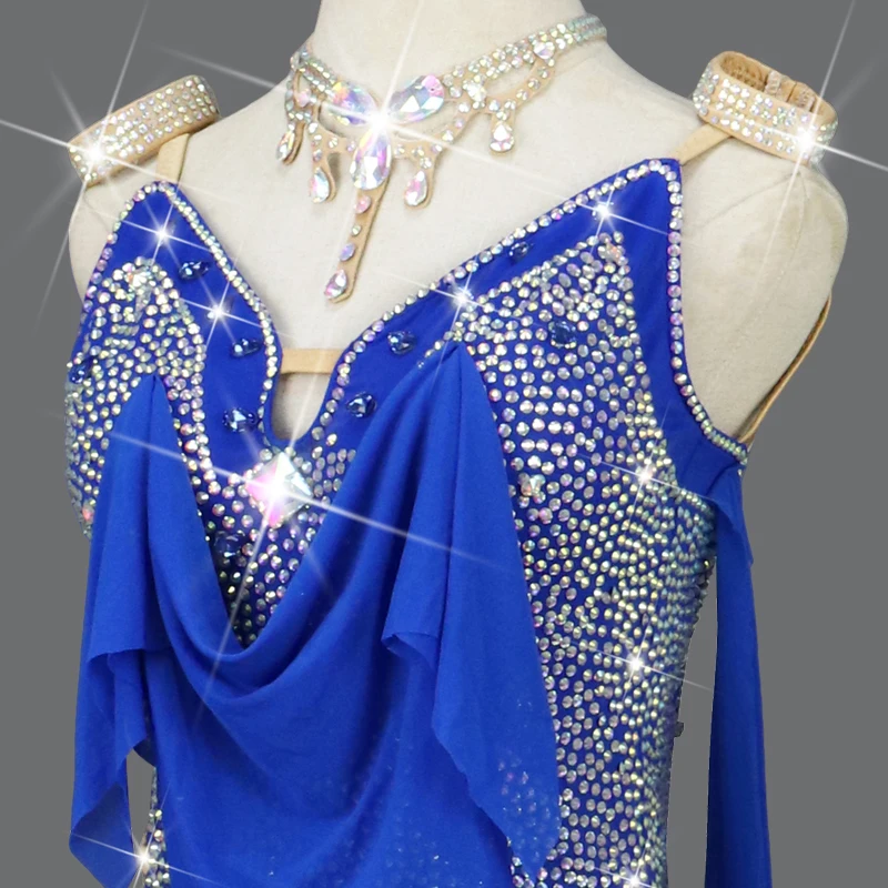 Nuevo Vestido de Baile Latino, Ropa de Actuación, Falda Sexy con Flecos para Mujer, Ropa de Práctica de Baile de Salón, Disfraz de Cabaret, Vestido de Fiesta, Samba para Damas fiesta vestuario flamenco trajes samba com