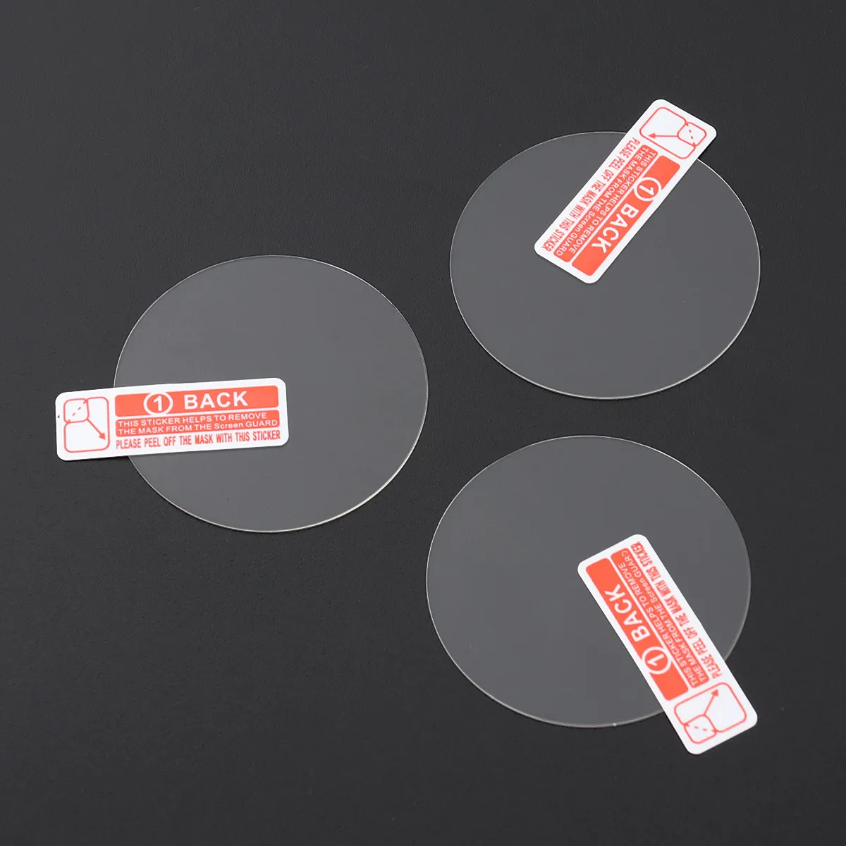3 Pack 9H Tempered Glass Screen Protector for HR Gen 4 Smart Watch Full Coverage Bubble Free Anti Scratch