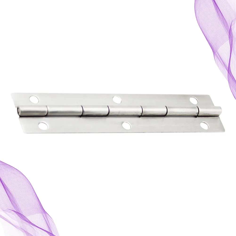 مفصلة من الفولاذ المقاوم للصدأ سميكة ومتينة ومفصلة باب بخط طويل لخزانة خشبية وأثاث معدني وتركيب الأجهزة المضادة للصدأ #6