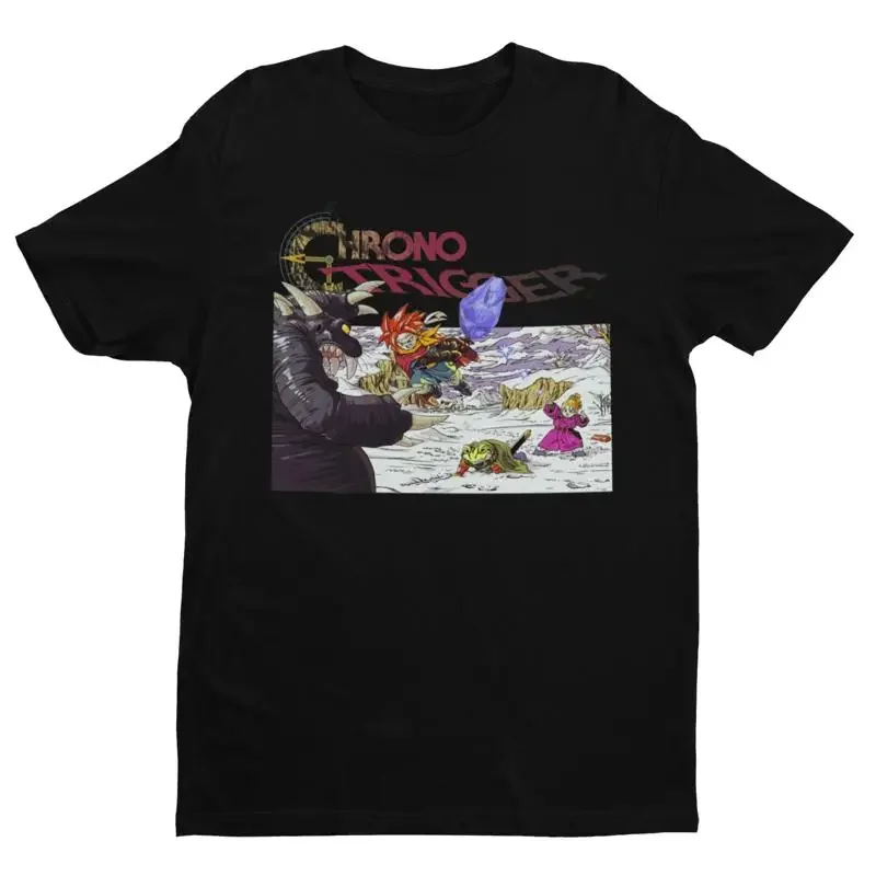 Camiseta premium con diseño de Chrono Trigger SNES para él y ella, videojuego