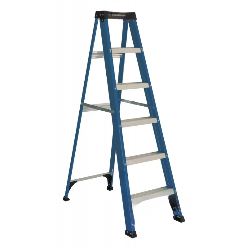 6 ' Fiberglass Step, 10' Reach, 225-lb, Load Capacity, ladder for home