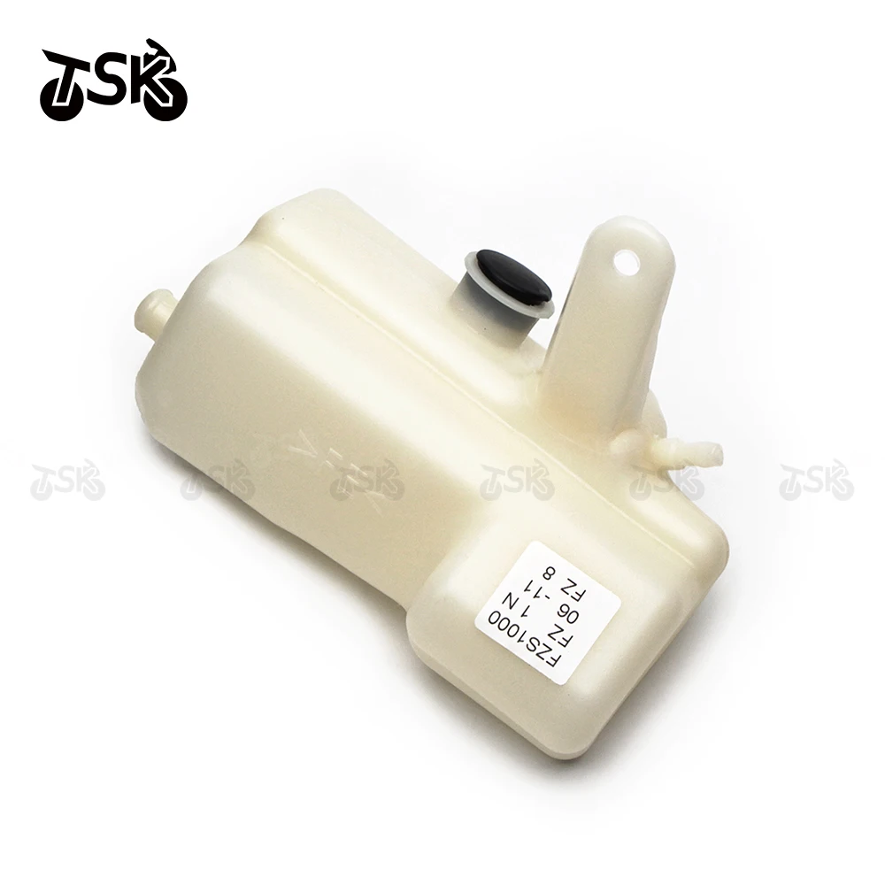 Motorcycle Water Coolant Overflow Reservoir Tank Radiator Fit For Yamaha FZ1N FZS1000 2006 2007 2008 2009 2010 2011 FZ8