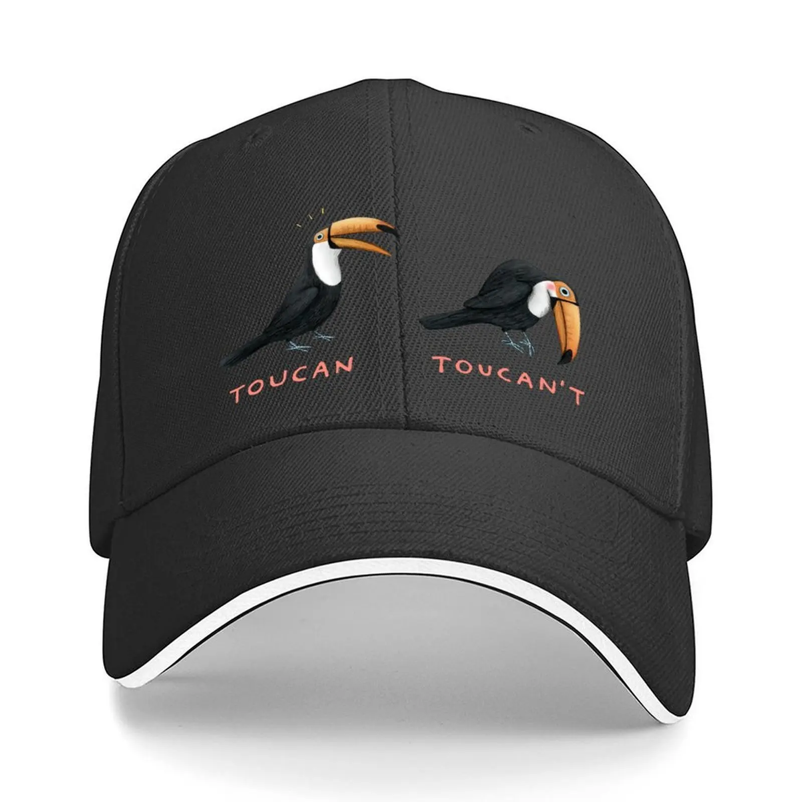 

Toucan Toucan't Baseball Cap Visor Big Size Hat Gentleman Hat golf hat genuine Ladies Men's