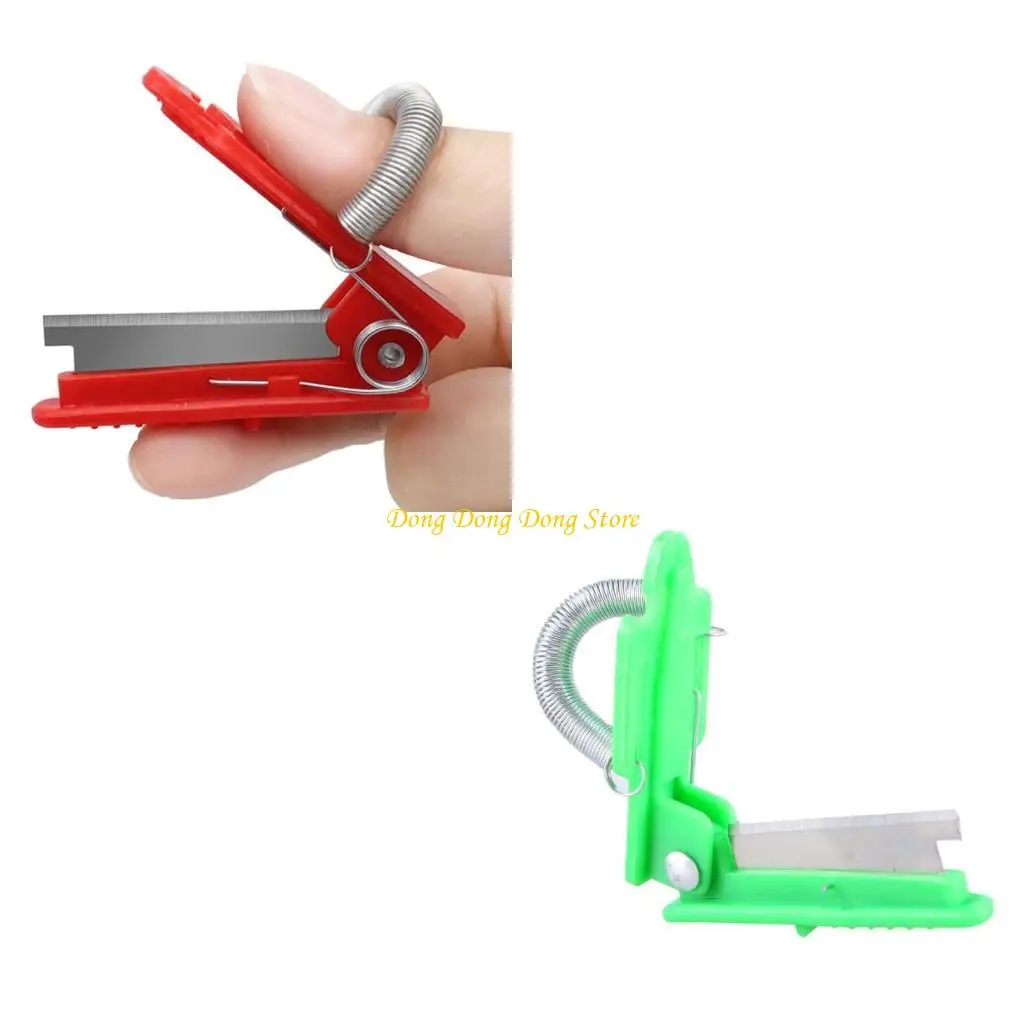 

Gardening Thump Knife Garden Cutter Spring Load Design for Convenient Fruit Vegetable Harvesting Space Saving Storage