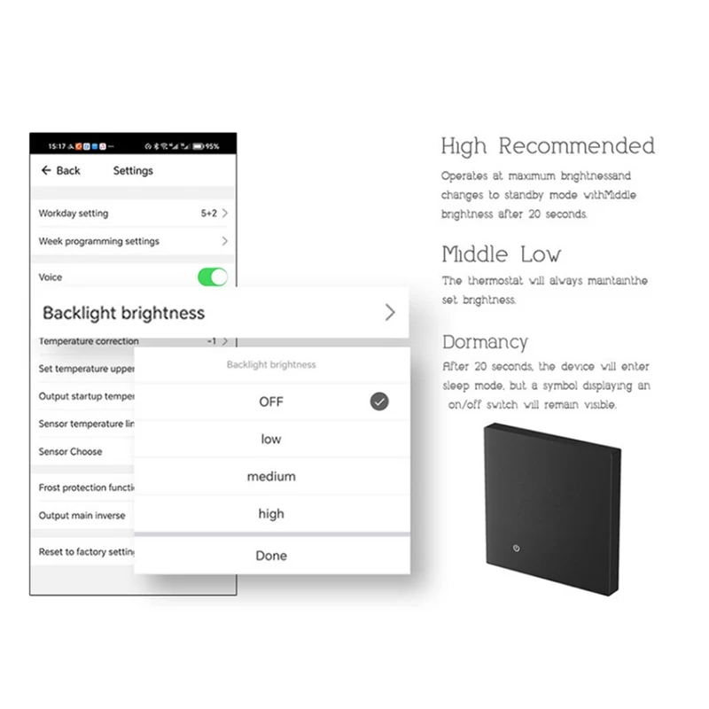 Tuya Wifi Smart Thermostat Smart Water Floor Heating Temperature Controller Switch For Google Home Alexa Alice A