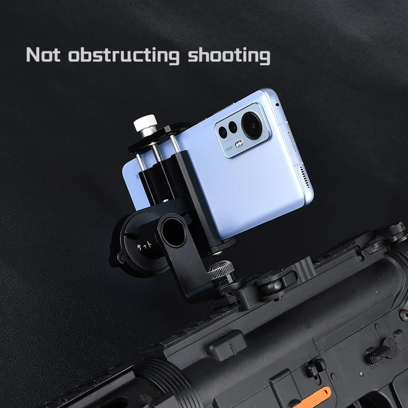 WADSN Mobile Phone Metal Holder Outdoor Shooting Query Navigation Battle Video Tactical accesories Gun Side Rail Mount Holder