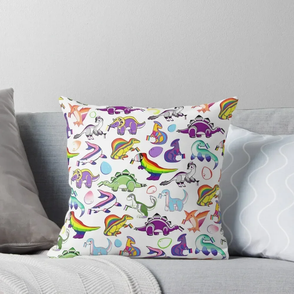 

Pride Dinos Throw Pillow Cushions Home Decor Throw Pillow Cushions For Decorative Sofa Sofa Pillow Cover