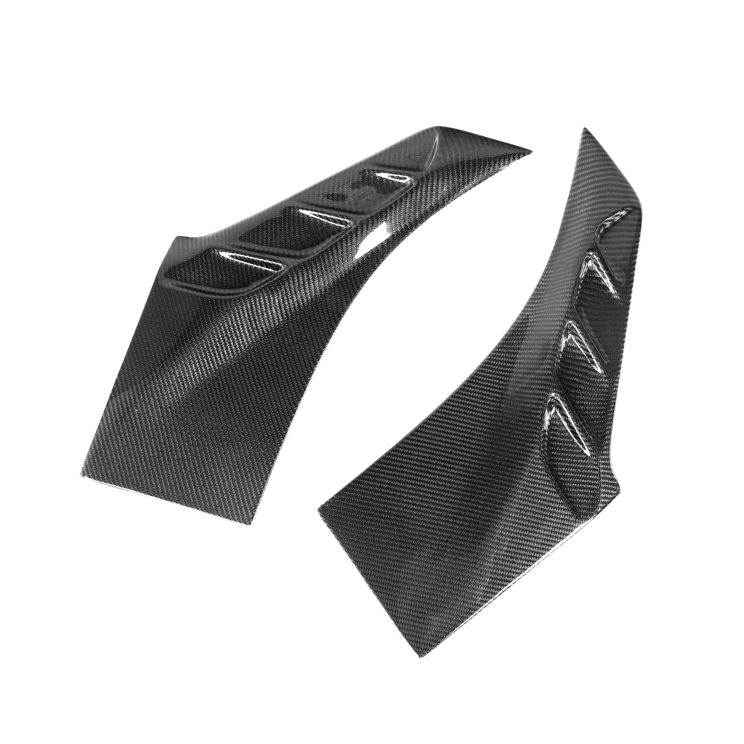 

STLFCarbon Fiber LD Style Front Bumper Front Fender Trims Auto Part for BMWs X6M F96 Fender Trims