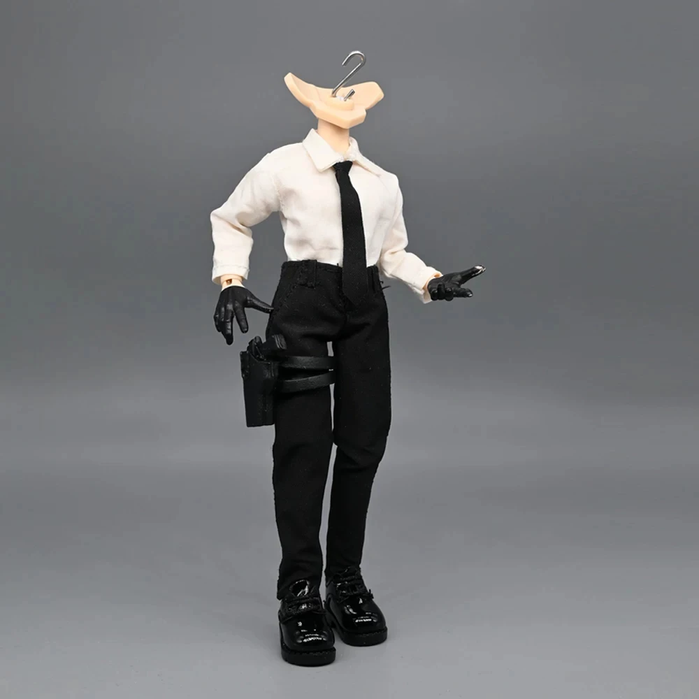 1/12th Mini Toys Model Black Holster The Secondary Weapons G17 Leg Bag Holster Accessories PVC Material For 6