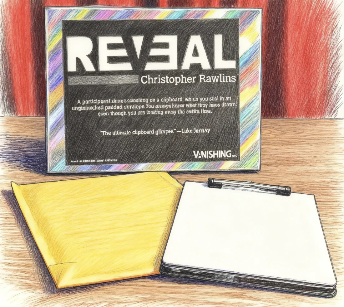 

Magia Tricks Улов раскрывают Кристофер Р - ментализм Волшебный трюк для крупным планом и сценических иллюзий Реквизит фокусника