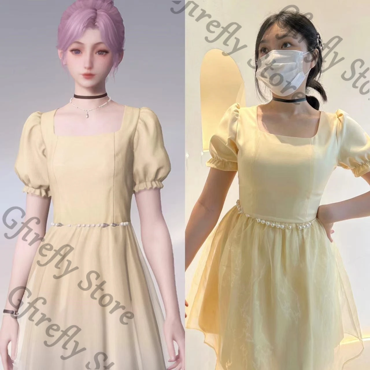 Love and Deepspace Souvenir Colleagues Anime Decoration Waist Chain Skirt Accessory Rafayel Fishtail Exquisite Decorate Gift