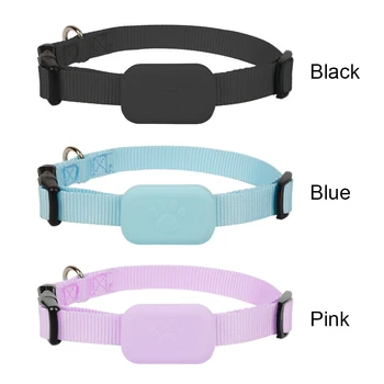 For iOS Mini GPS Tracker Battery Operated Dog Collar Animal Tracking Movement Alert Collar for Small Medium Large Dogs 6