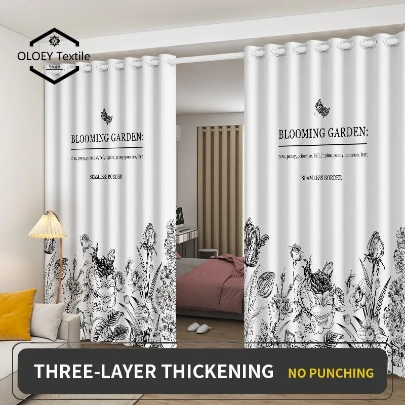 

Blackout Room Divider Curtains Privacy Loft Screen Adjustable Ceiling to Floor Curtain Drapes Partitions for Bedroom Bay Window