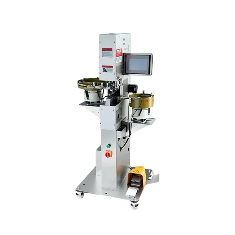 Large white buckle riveting machine leather luggage four-in-one buckle binding equipment y